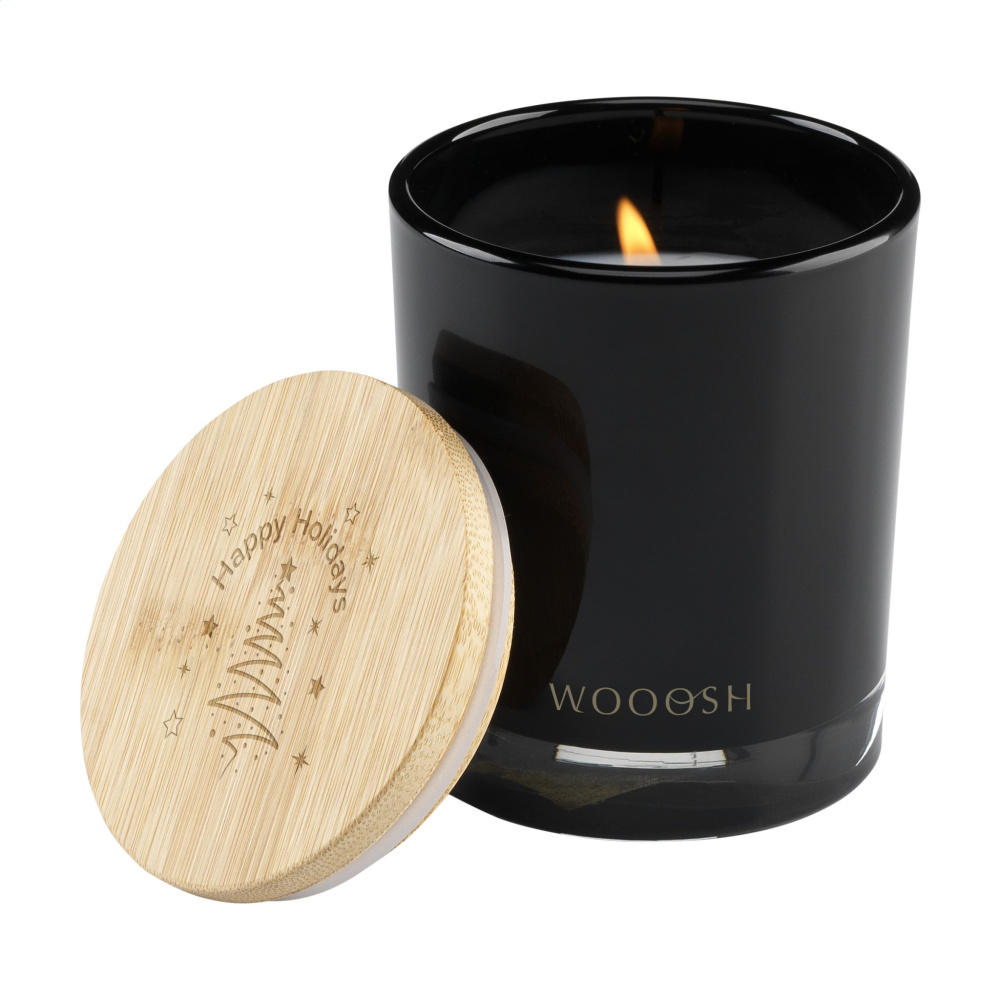 Logo trade promotional gift photo of: Wooosh Scented Candle Sweet Vanilla X-Mas