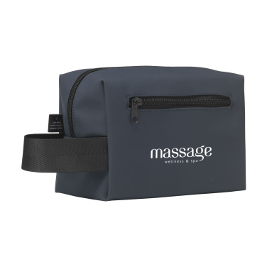 Logo trade promotional items image of: LeLennon RCS Recycled PU Toiletry Bag