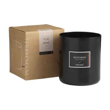 Logotrade corporate gift picture of: Wooosh Scented Candle True Wood X-Mas