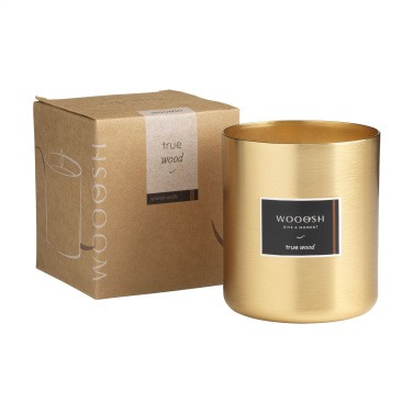 Logo trade promotional giveaway photo of: Wooosh Scented Candle True Wood X-Mas