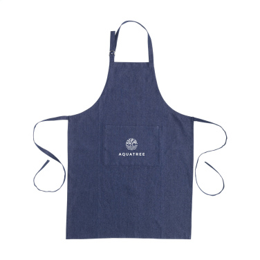 Logo trade promotional items picture of: Apron GRS Recycled Denim (220 g/m²)