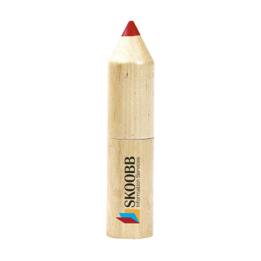 Logo trade promotional gifts picture of: ColourWoody coloured pencils