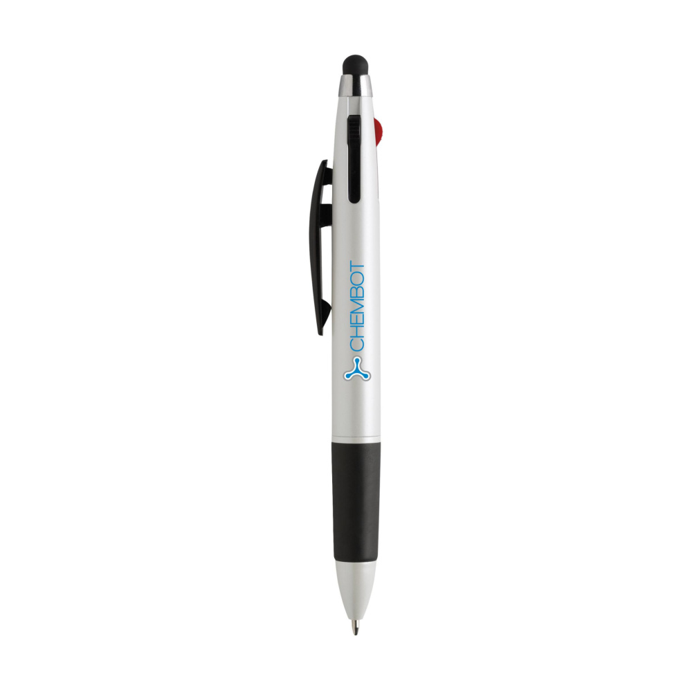 Logo trade promotional merchandise image of: Triple Touch stylus pen