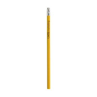 Logo trade promotional giveaways image of: Topic varnished pencil