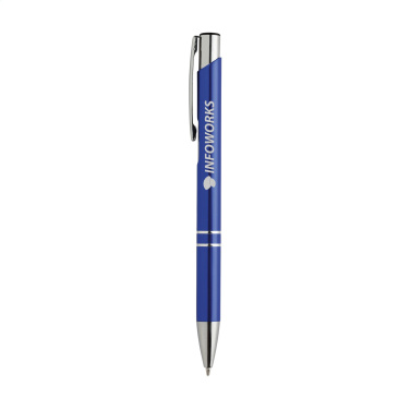 Logo trade promotional merchandise picture of: Ebony Shiny pen