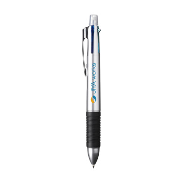 Logo trade corporate gifts image of: Quintet 5-in-1 pen pencil