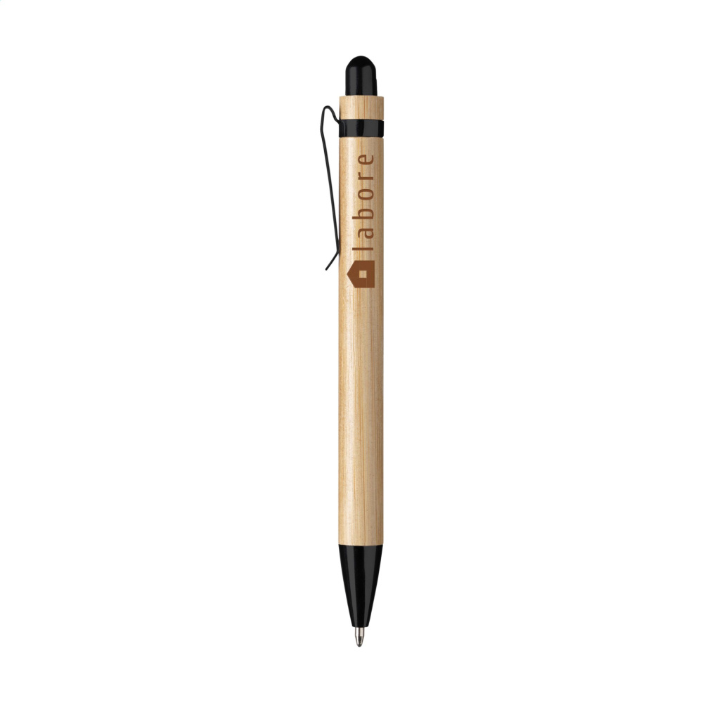 Logo trade corporate gifts picture of: Boston Bamboo pen