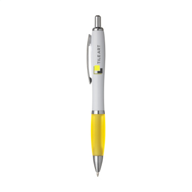 Logotrade corporate gift image of: Athos White pen