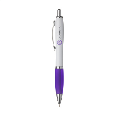 Logo trade advertising products picture of: Athos White pen