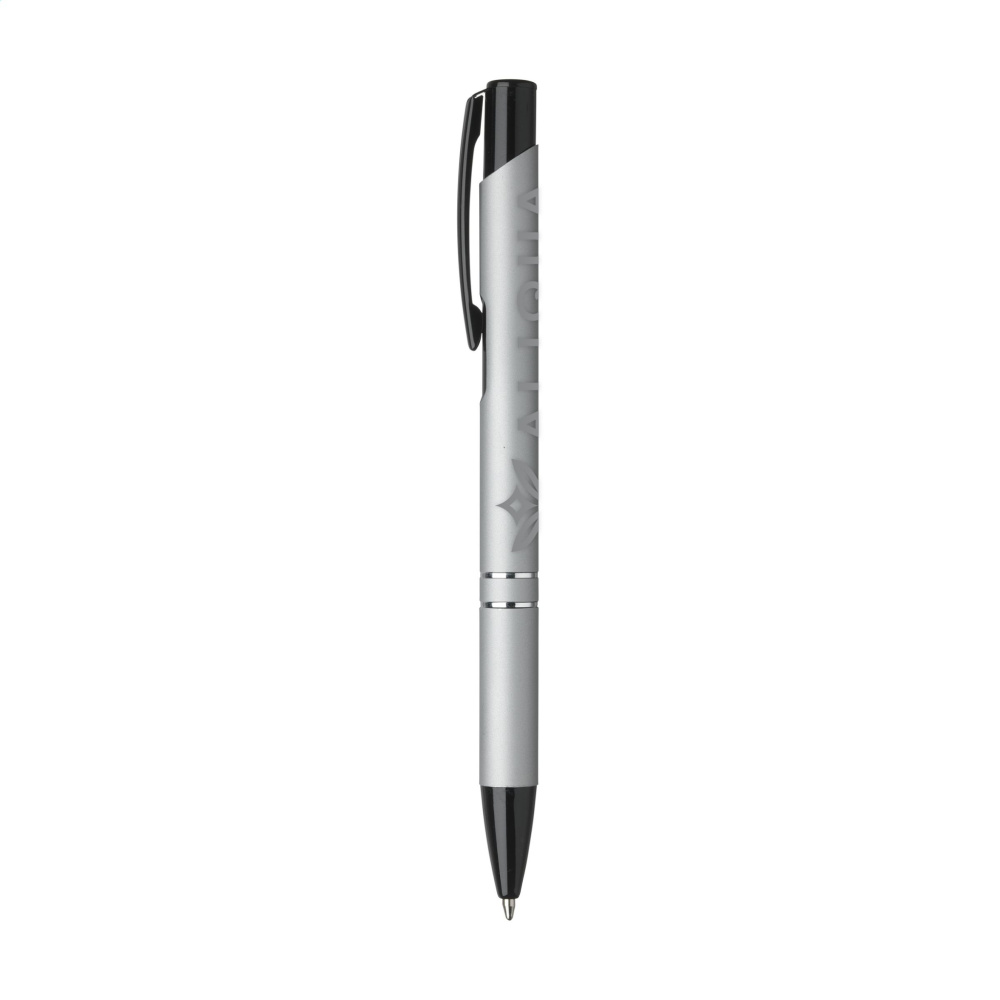 Logotrade promotional merchandise picture of: Ebony Rubberised pen