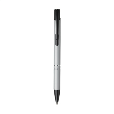 Logotrade promotional item image of: Ebony Rubberised pen