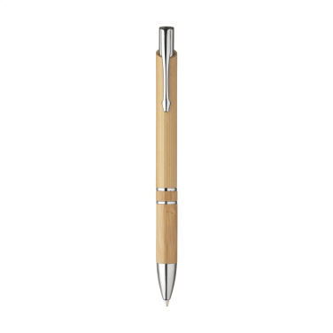 Logo trade promotional giveaway photo of: Ebony Bamboo pen