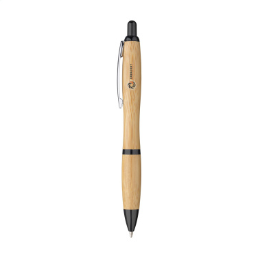 Logo trade advertising products picture of: Athos Bamboo pen