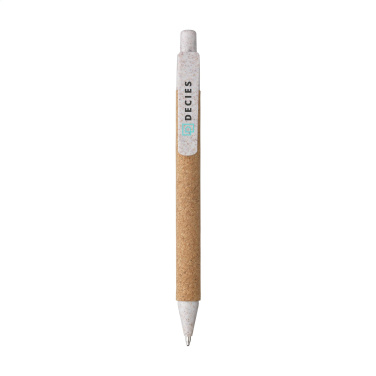 Logo trade advertising products image of: Cork ECO Write pen