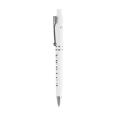 Logo trade corporate gifts picture of: Stilolinea Raja Chrome Recycled pen