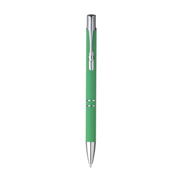 Logo trade promotional giveaways picture of: Ebony Soft Touch Accent pen