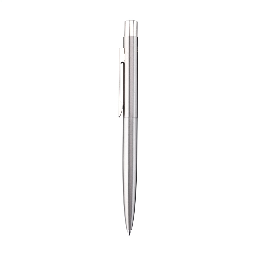 Logo trade promotional merchandise photo of: Bellamy Pen Recycled Stainless Steel