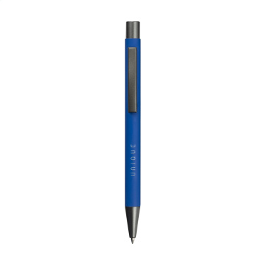 Logo trade promotional merchandise photo of: Brady Soft Touch Recycled Alu pens