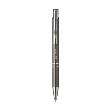 Logo trade promotional merchandise picture of: Ebony Recycled Alu pens