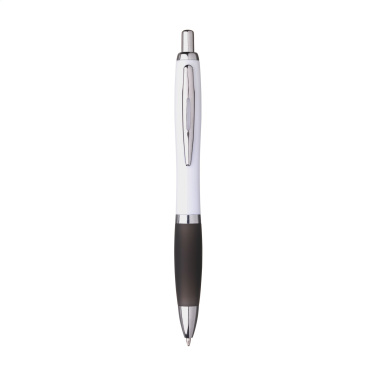 Logo trade promotional merchandise image of: Athos Trans GRS Recycled ABS pen