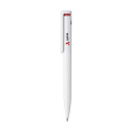 Digiprint GRS Recycled Pen, white/red