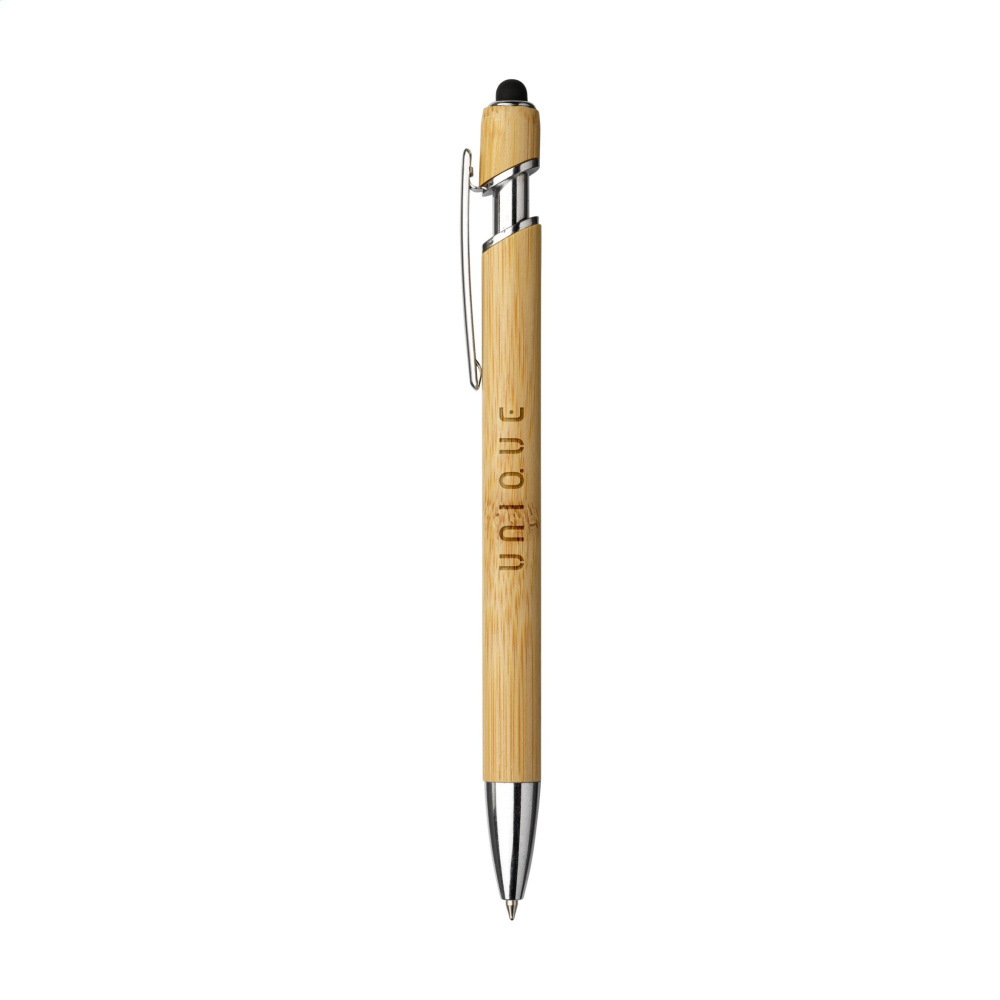 Logotrade promotional giveaways photo of: Luca Touch Bamboo stylus pen