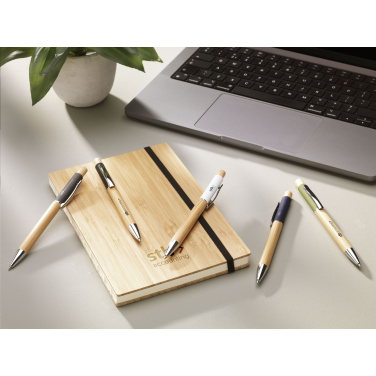 Logo trade corporate gifts picture of: Saya Bamboo Pen