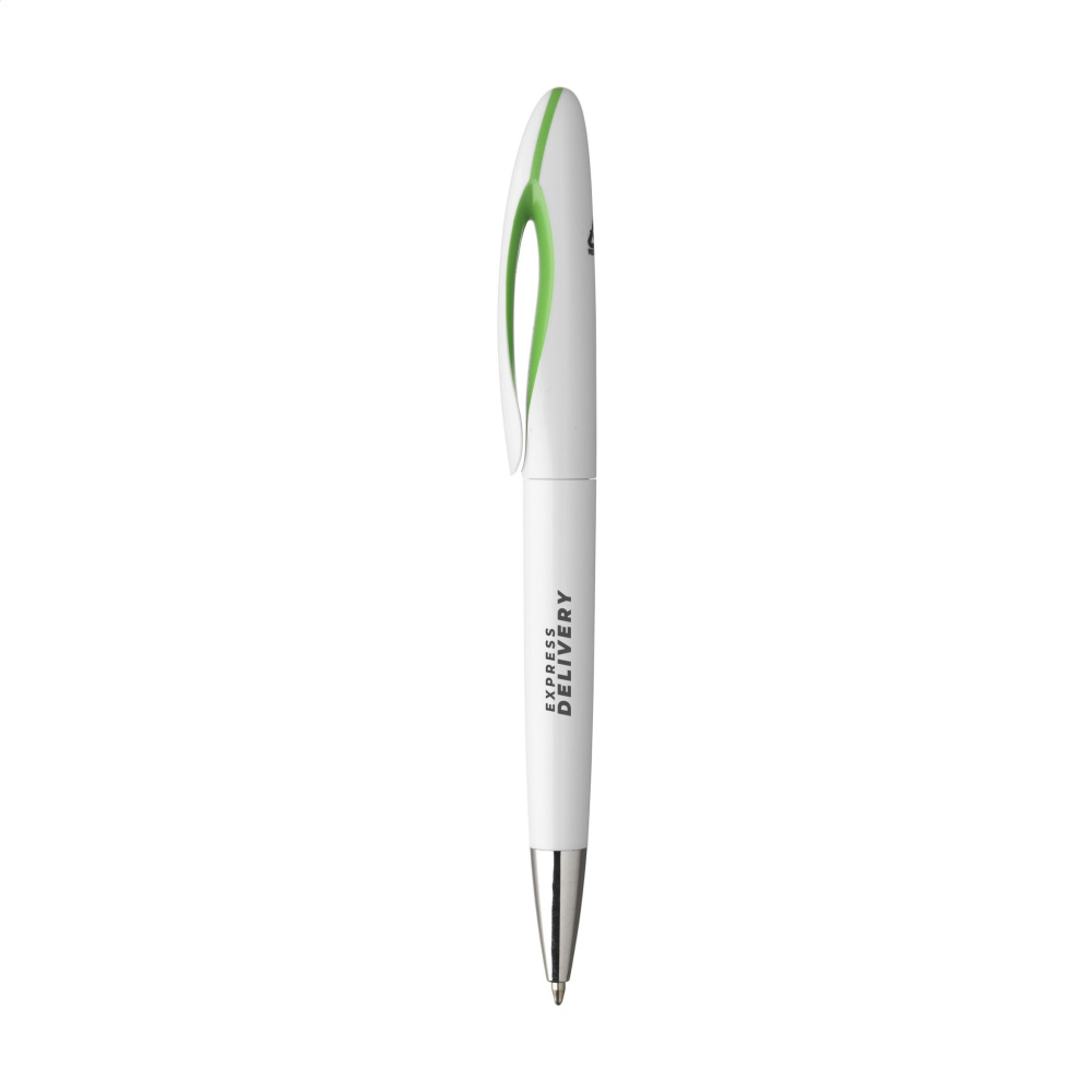 Logo trade business gifts image of: Lunar GRS Recycled Pen