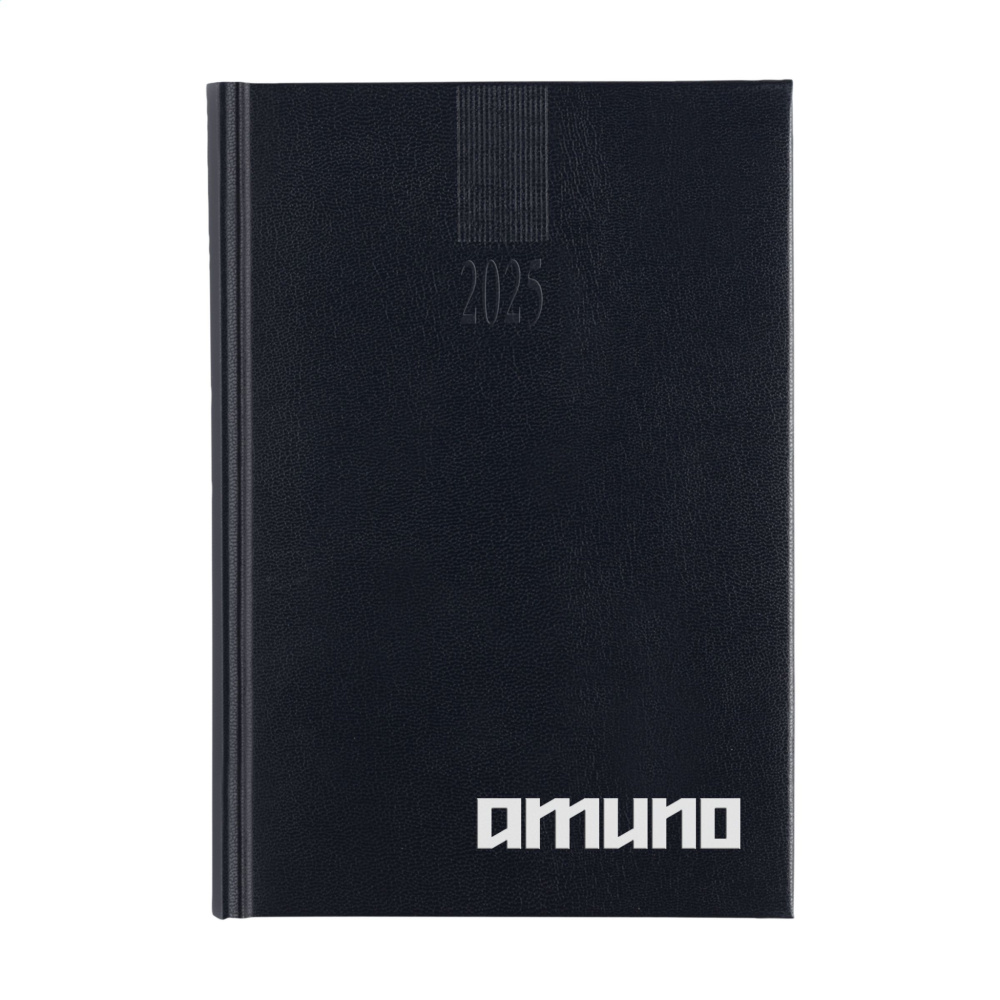 Logo trade promotional giveaways picture of: Eurodirect Balacron diary A5 4-languages