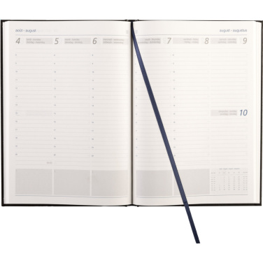 Logo trade advertising products picture of: Eurodirect Balacron diary A5 4-languages