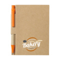 RecycleNote-S Paper notebook, orange