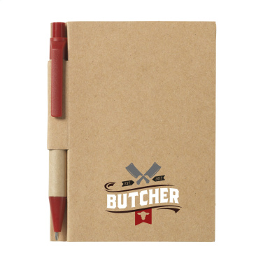 Logo trade business gifts image of: RecycleNote-S Paper notebook