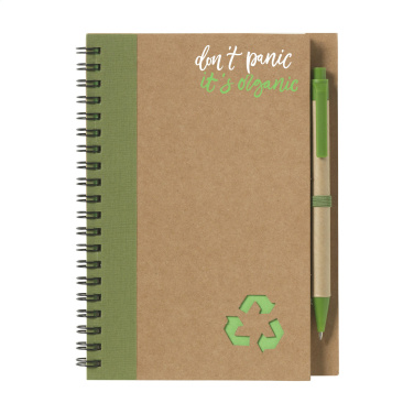 Logotrade promotional product image of: Recycle Note-L Paper notebook