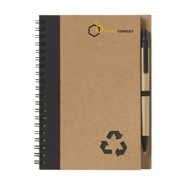 Logo trade advertising product photo of: Recycle Note-L Paper notebook