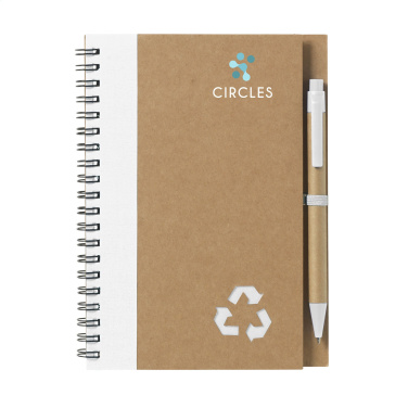 Logotrade corporate gifts photo of: Recycle Note-L Paper notebook