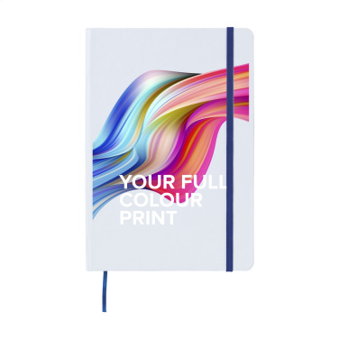 Logo trade promotional merchandise image of: WhiteNote A5 Paper notebook