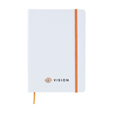 Logotrade promotional item image of: WhiteNote A5 Paper notebook