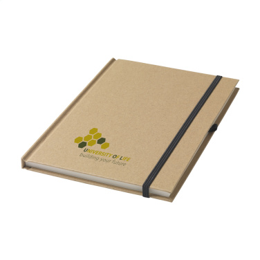 Logo trade promotional merchandise photo of: Pocket ECO Paper A5 notebook