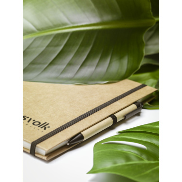 Logo trade promotional giveaway photo of: Pocket ECO Paper A5 notebook