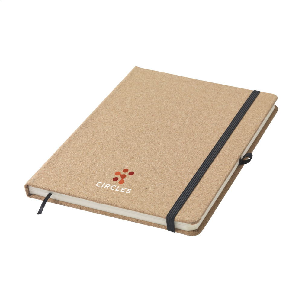 Logotrade promotional giveaway image of: CorkNote A5 Paper notebook