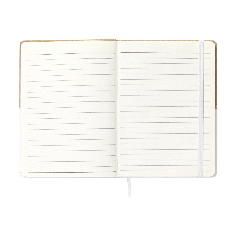 Logo trade advertising products picture of: Journal Cork Paper Notebook