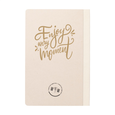 Logo trade promotional item photo of: Sugarcane Paper Notebook A5