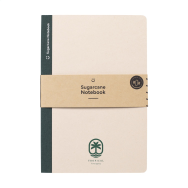 Logo trade promotional products image of: Sugarcane Paper Notebook A5