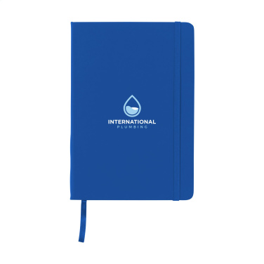 Logotrade promotional merchandise image of: BudgetNote A5 Blanc Paper notebook