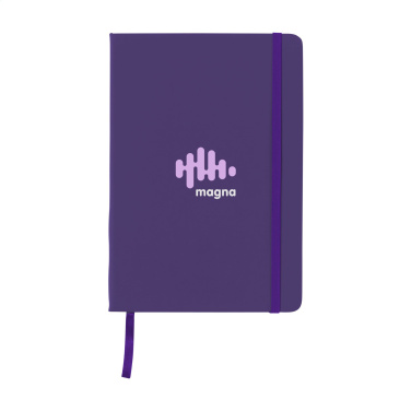 Logo trade corporate gifts image of: BudgetNote A5 Lines Paper Notebook