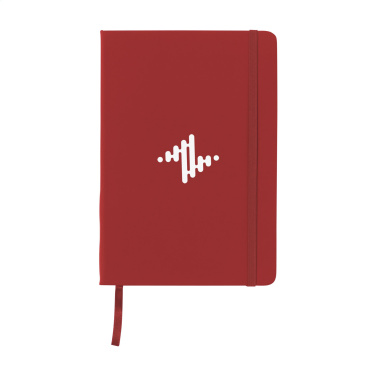 Logo trade promotional products image of: BudgetNote A5 Lines Paper Notebook