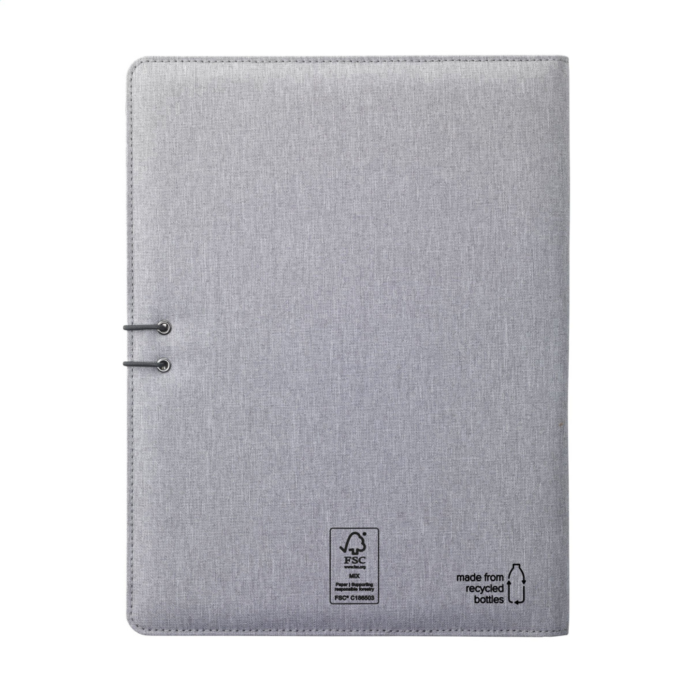 Logotrade business gift image of: Quest Portfolio RCS RPET A4  document folder