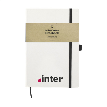 Logo trade advertising products image of: Milk-Carton Paper Notebook A5