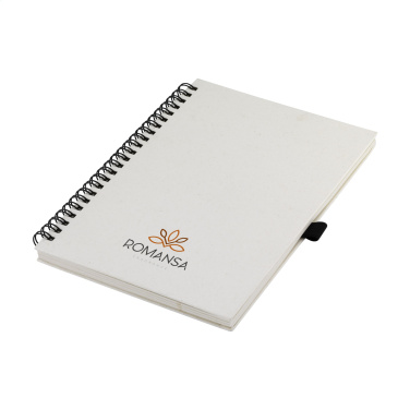 Logo trade promotional gift photo of: Milk-Carton Wire-O Paper Notebook A5