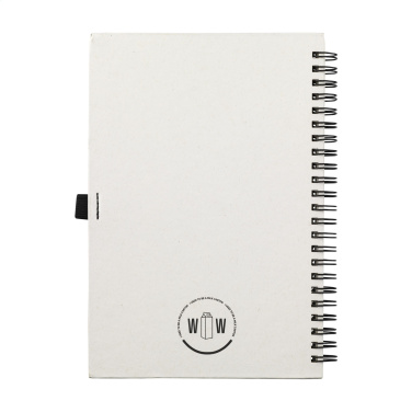 Logotrade business gift image of: Milk-Carton Wire-O Paper Notebook A5